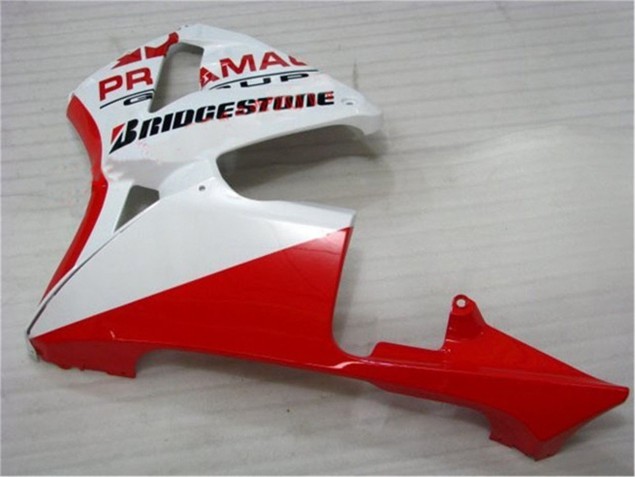 Kit Carenagem CBR 600RR 2007-2008 - Vermelho Branco
