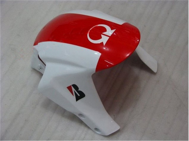 Kit Carenagem CBR 600RR 2007-2008 - Vermelho Branco