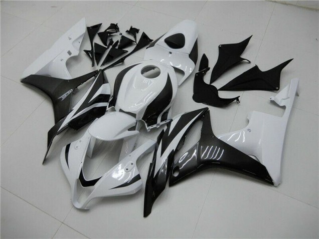 Kit Carenagem CBR 600RR 2009-2012 - Branco Preto