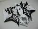 Kit Carenagem CBR 600RR 2009-2012 - Branco Preto