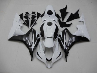 Kit Carenagem CBR 600RR 2009-2012 - Branco Preto