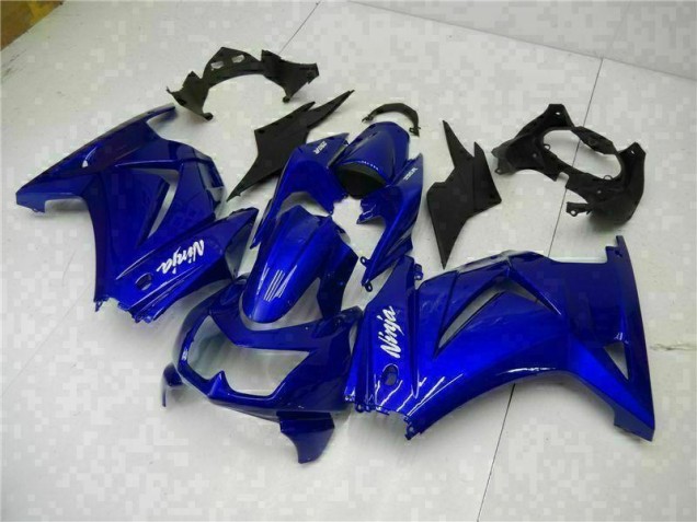 Kit Carenagem EX250 2008-2012 - Azul Preto Branco Ninja Kit Carenagem EX250 2008-2012 - Azul Preto Branco Ninja