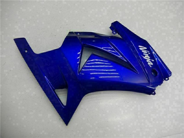 Kit Carenagem EX250 2008-2012 - Azul Preto Branco Ninja Kit Carenagem EX250 2008-2012 - Azul Preto Branco Ninja