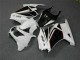 Kit Carenagem EX250 2008-2012 - Branco Preto Ninja
