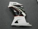 Kit Carenagem EX250 2008-2012 - Branco Preto Ninja