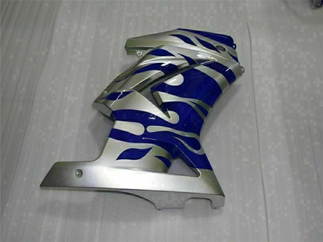 Kit Carenagem EX250 2008-2012 - Preto Azul