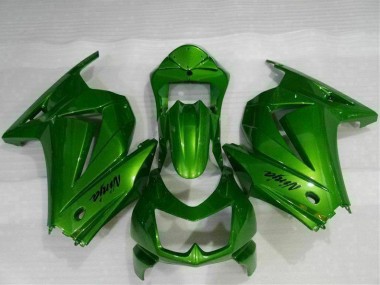 Kit Carenagem EX250 2008-2012 - Verde Ninja