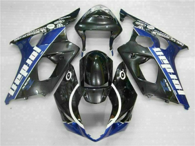 Kit Carenagem GSXR 1000 K3 2003-2004 - Preto Azul Kit Carenagem GSXR 1000 K3 2003-2004 - Preto Azul