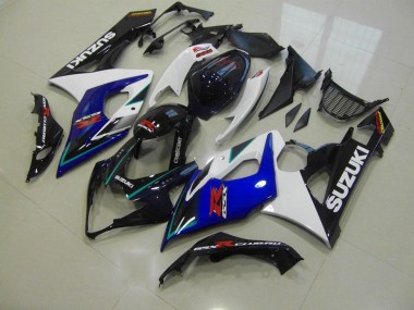 Kit Carenagem GSXR 1000 K5 2005-2006 - Azul Branco
