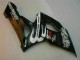 Kit Carenagem GSXR 1000 K5 2005-2006 - Branco Preto Kit Carenagem GSXR 1000 K5 2005-2006 - Branco Preto