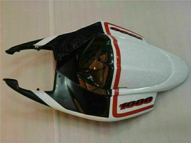 Kit Carenagem GSXR 1000 K5 2005-2006 - Branco Preto Kit Carenagem GSXR 1000 K5 2005-2006 - Branco Preto