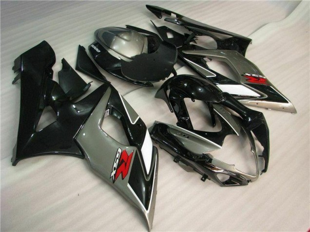 Kit Carenagem GSXR 1000 K5 2005-2006 - Cinzento Preto Kit Carenagem GSXR 1000 K5 2005-2006 - Cinzento Preto