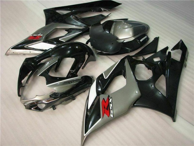 Kit Carenagem GSXR 1000 K5 2005-2006 - Cinzento Preto Kit Carenagem GSXR 1000 K5 2005-2006 - Cinzento Preto