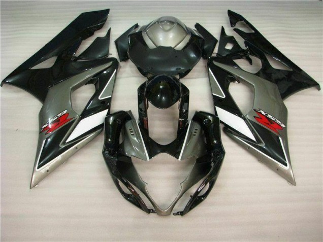 Kit Carenagem GSXR 1000 K5 2005-2006 - Cinzento Preto Kit Carenagem GSXR 1000 K5 2005-2006 - Cinzento Preto