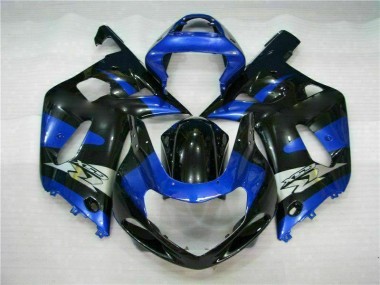 Kit Carenagem GSXR 600 / 750 K1 K2 K3 2001-2003 - Azul Preto
