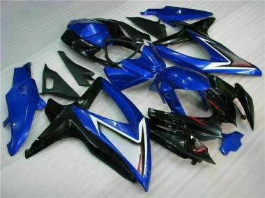 Kit Carenagem GSXR 600 / 750 K11 2011-2021 - Azul Preto