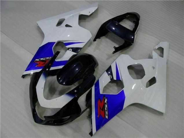 Kit Carenagem GSXR 600 / 750 K4 2004-2005 - Azul Branco