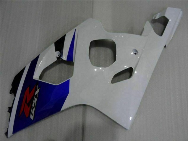 Kit Carenagem GSXR 600 / 750 K4 2004-2005 - Azul Branco