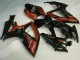 Kit Carenagem GSXR 600 / 750 K6 2006-2007 - Preto Vermelho Kit Carenagem GSXR 600 / 750 K6 2006-2007 - Preto Vermelho