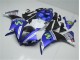 Kit Carenagem R1 2012-2014 - Azul Branco Preto
