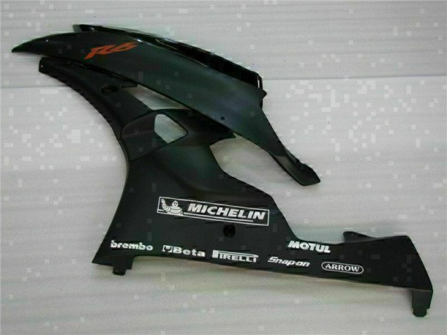 Kit Carenagem R6 2006-2007 - Preto Kit Carenagem R6 2006-2007 - Preto
