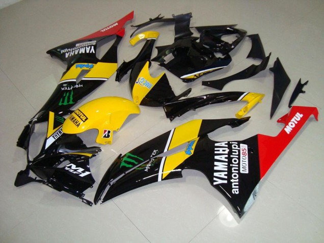 Kit Carenagem R6 2008-2016 - Amarelo Monster