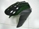 Kit Carenagem ZX10R 2006-2007 - Preto Vermelho Chama Kit Carenagem ZX10R 2006-2007 - Preto Vermelho Chama