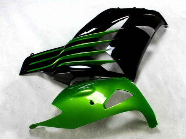 Kit Carenagem ZX14R ZZR 1400 2012-2021 - Preto Verde