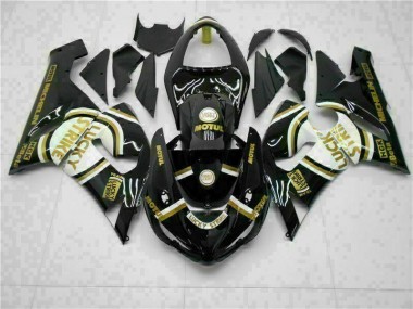Kit Carenagem ZX6R 2005-2006 - Preto