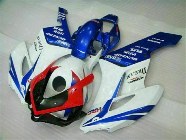 Kit Completo Carenagem CBR 1000RR 2004-2005 - Azul Branco Kit Completo Carenagem CBR 1000RR 2004-2005 - Azul Branco
