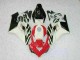 Kit Completo Carenagem CBR 1000RR 2004-2005 - Branco Vermelho Preto Kit Completo Carenagem CBR 1000RR 2004-2005 - Branco Vermelho Preto