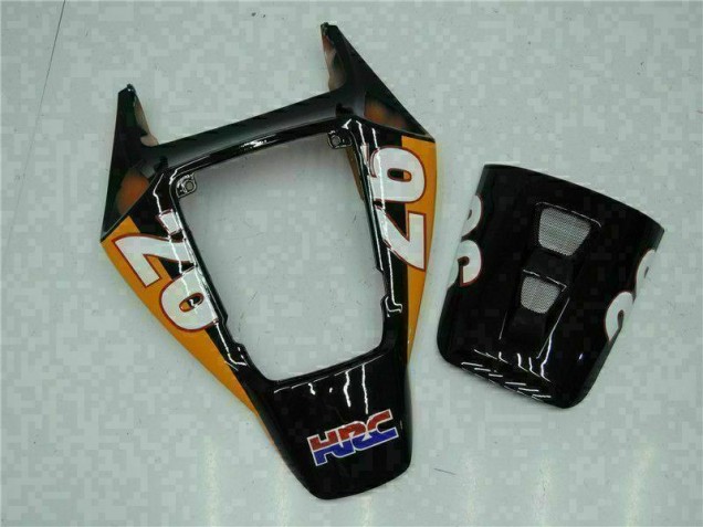 Kit Completo Carenagem CBR 1000RR 2004-2005 - Laranja Preto Repsol Kit Completo Carenagem CBR 1000RR 2004-2005 - Laranja Preto Repsol