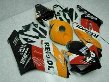 Kit Completo Carenagem CBR 1000RR 2004-2005 - Laranja Preto Repsol