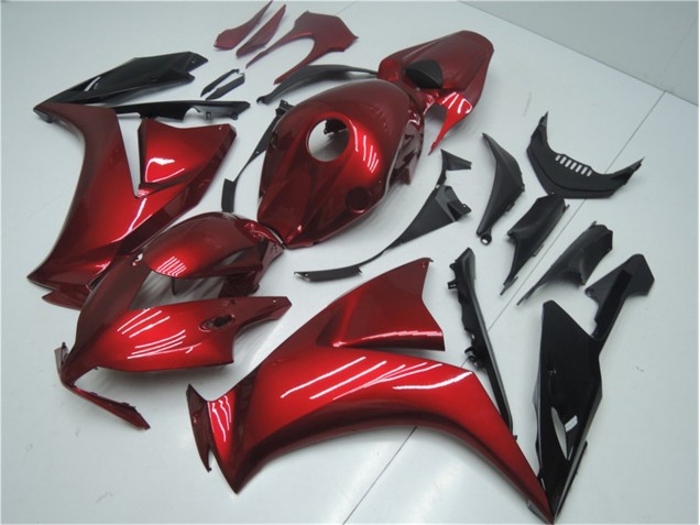 Kit Completo Carenagem CBR 1000RR 2012-2016 - Vermelho Preto Kit Completo Carenagem CBR 1000RR 2012-2016 - Vermelho Preto