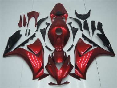 Kit Completo Carenagem CBR 1000RR 2012-2016 - Vermelho Preto