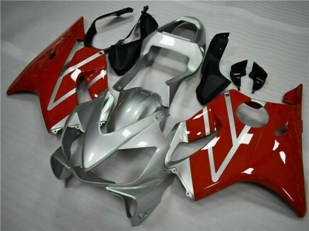 Kit Completo Carenagem CBR 600 F4i 2001-2003 - Vermelho Prata