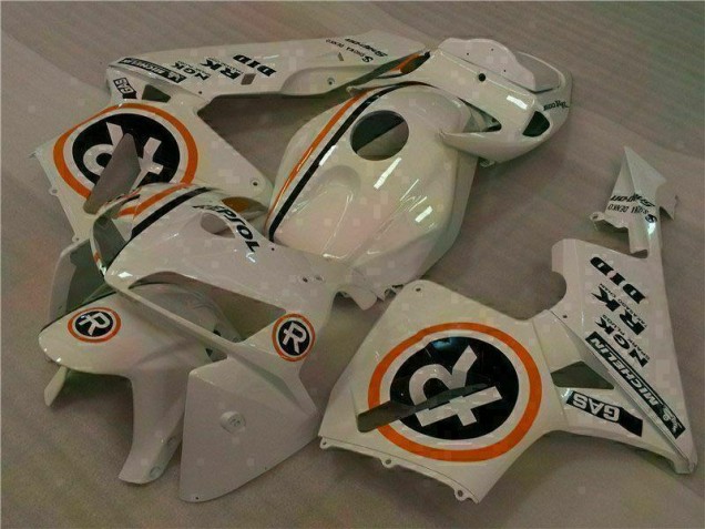 Kit Completo Carenagem CBR 600RR 2005-2006 - Branco Repsol