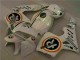 Kit Completo Carenagem CBR 600RR 2005-2006 - Branco Repsol