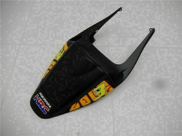 Kit Completo Carenagem CBR 600RR 2005-2006 - Preto