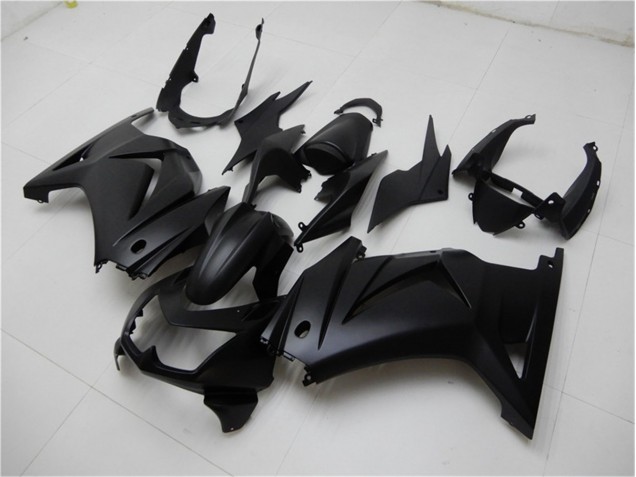 Kit Completo Carenagem EX250 2008-2012 - Preto Fosco