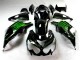 Kit Completo Carenagem EX250 2008-2012 - Preto Verde