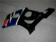 Kit Completo Carenagem GSXR 1000 K3 2003-2004 - Preto Azul Kit Completo Carenagem GSXR 1000 K3 2003-2004 - Preto Azul