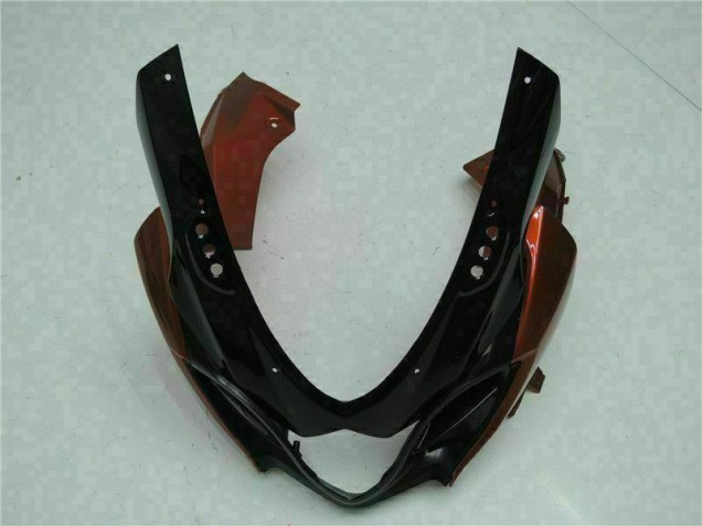 Kit Completo Carenagem GSXR 1000 K9 2009-2016 - Castanho Preto Kit Completo Carenagem GSXR 1000 K9 2009-2016 - Castanho Preto