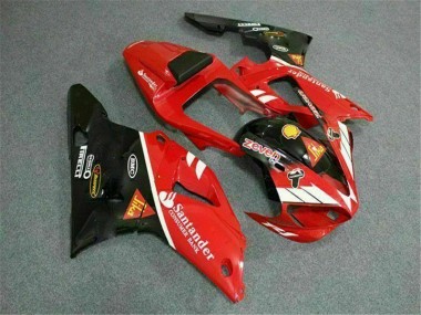 Kit Completo Carenagem R1 2000-2001 - Vermelho