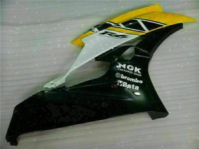 Kit Completo Carenagem R6 2006-2007 - Amarelo Preto Kit Completo Carenagem R6 2006-2007 - Amarelo Preto