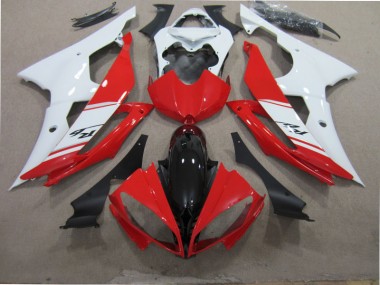 Kit Completo Carenagem R6 2008-2016 - Vermelho Branco Preto