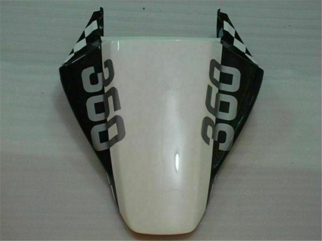 Kits Carenagem CBR 1000RR 2004-2005 - Branco Preto Kits Carenagem CBR 1000RR 2004-2005 - Branco Preto