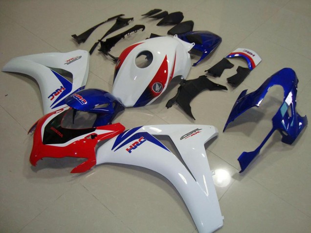Kits Carenagem CBR 1000RR 2008-2011 - Branco Azul Vermelho HRC