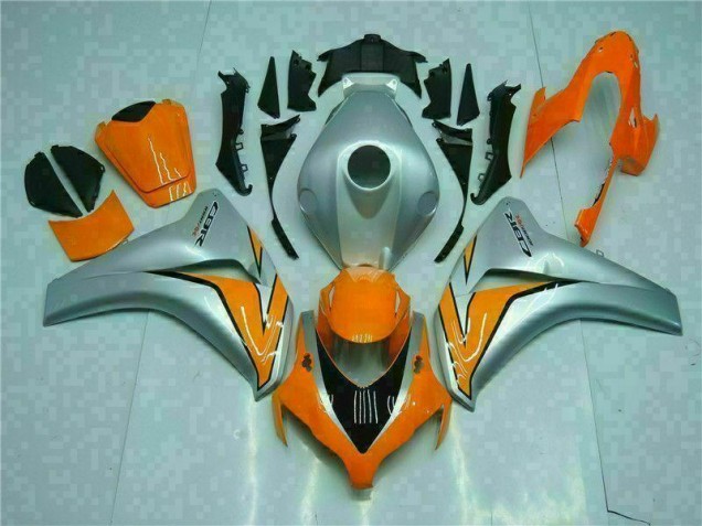 Kits Carenagem CBR 1000RR 2008-2011 - Laranja Prata Kits Carenagem CBR 1000RR 2008-2011 - Laranja Prata