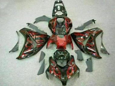 Kits Carenagem CBR 1000RR 2008-2011 - Vermelho Chama